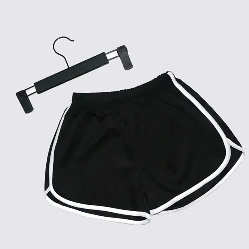 Elastic Shorts for Women Summer Thin Running, Fitness Anti External Wear.