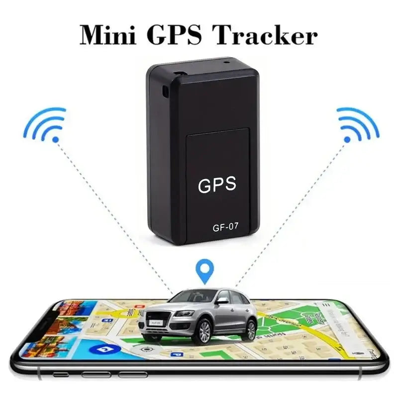 GF-07 Mini GPS Tracker – Real-Time Locator for Vehicles, Cars, Bikes & More | Magnetic, Compact, Remote Monitoring