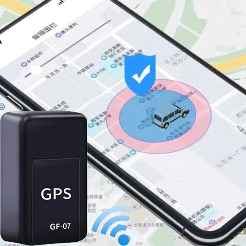 GF-07 Mini GPS Tracker – Real-Time Locator for Vehicles, Cars, Bikes & More | Magnetic, Compact, Remote Monitoring