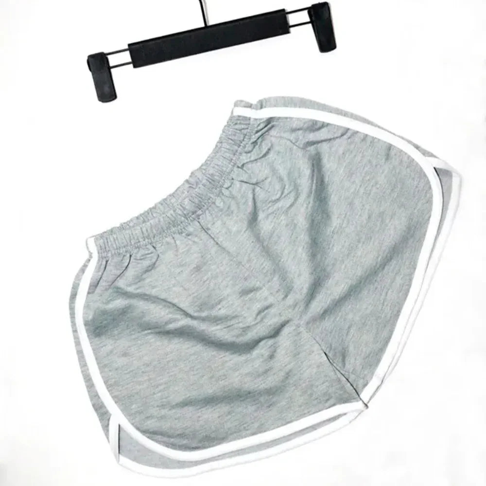 Elastic Shorts for Women Summer Thin Running, Fitness Anti External Wear.