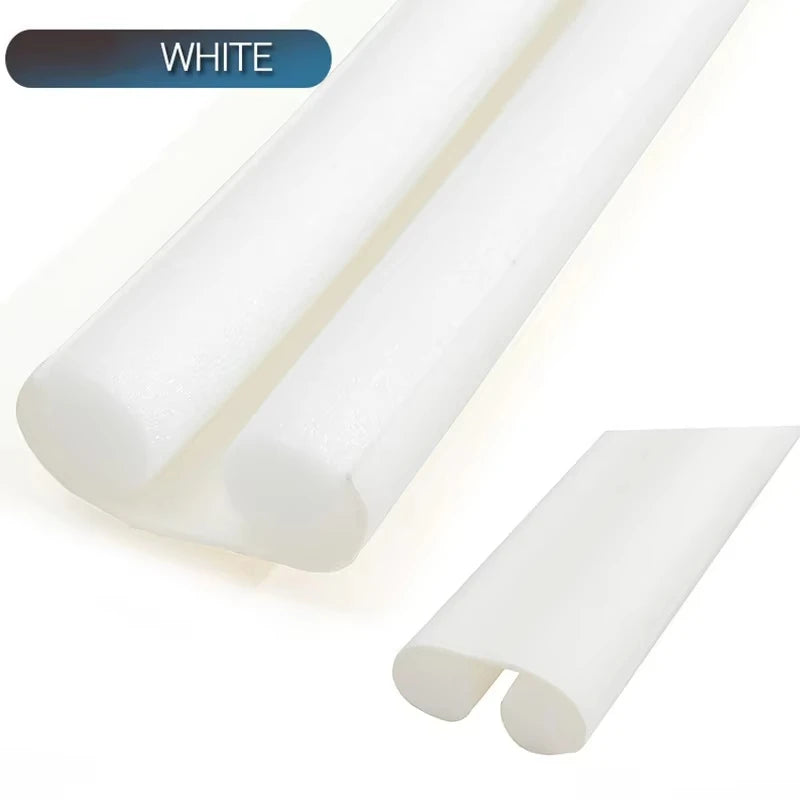 Double-Sided Door Bottom Sealing Strip – Wear-Resistant Leather Draft Stopper | Soundproof, Dustproof, Insect-Blocking, Easy Install