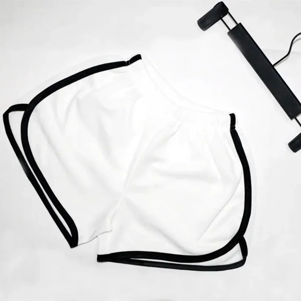 Elastic Shorts for Women Summer Thin Running, Fitness Anti External Wear.
