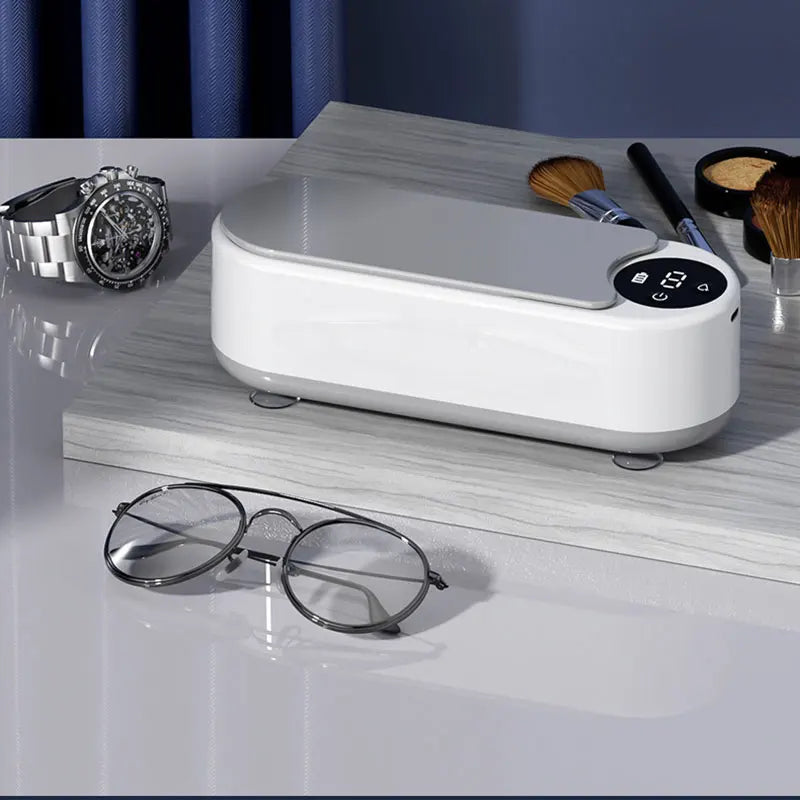 High-Frequency Ultrasonic Glasses Cleaner (Model 917) Wireless Multi-Purpose Cleaning Machine for Eyewear, Jewelry & Accessories