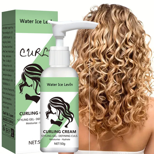Curly Hair Styling Cream – Moisturizing & Smoothing Formula for Enhanced Elasticity, Shine, and Easy Styling