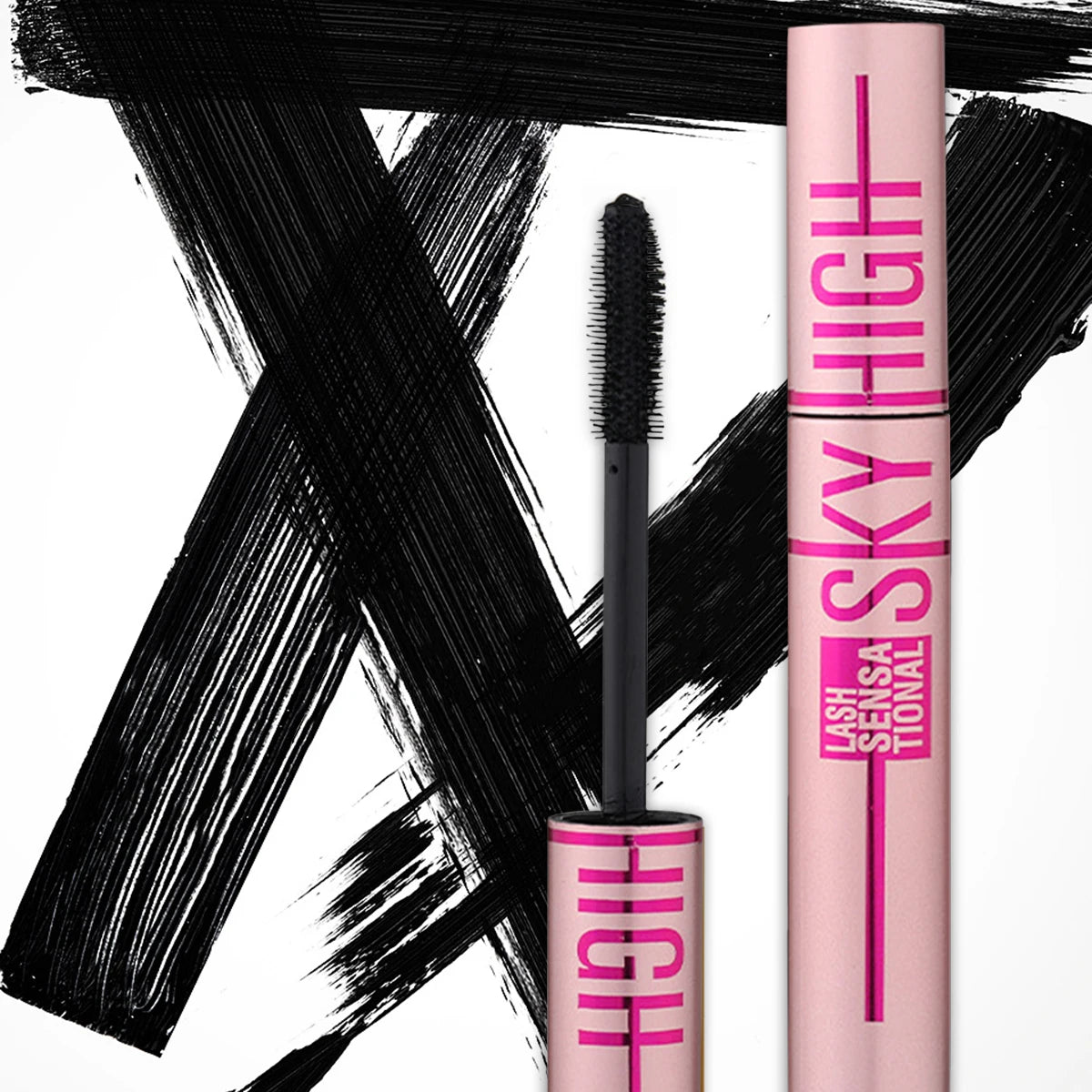 Barubt 4D Mascara – Waterproof, Sweat-Resistant, Lengthening & Volumizing – Long-Lasting, Smudge-Free, Easy Removal Eye Makeup
