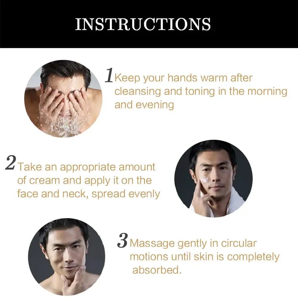 Men’s Retinol Collagen Face Cream – Anti-Aging Moisturizer for Hydration, Wrinkle Reduction & Skin Firming