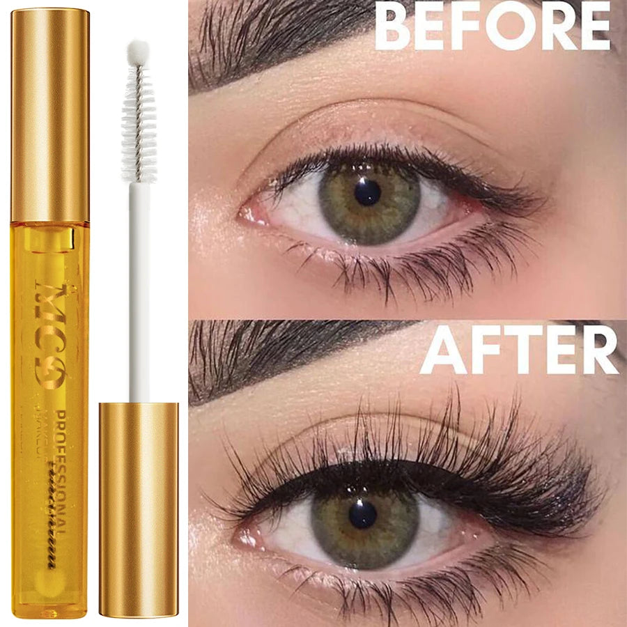 Nourishing Eyelash & Eyebrow Enhancer Serum – Natural Ingredients for Longer, Fuller, Thicker Lashes and Brows