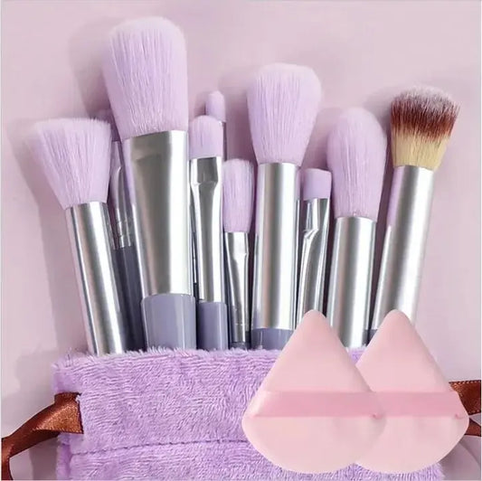Professional Soft Fluffy Makeup Brush Set – Foundation, Powder, Eyeshadow & Kabuki Blending Brushes