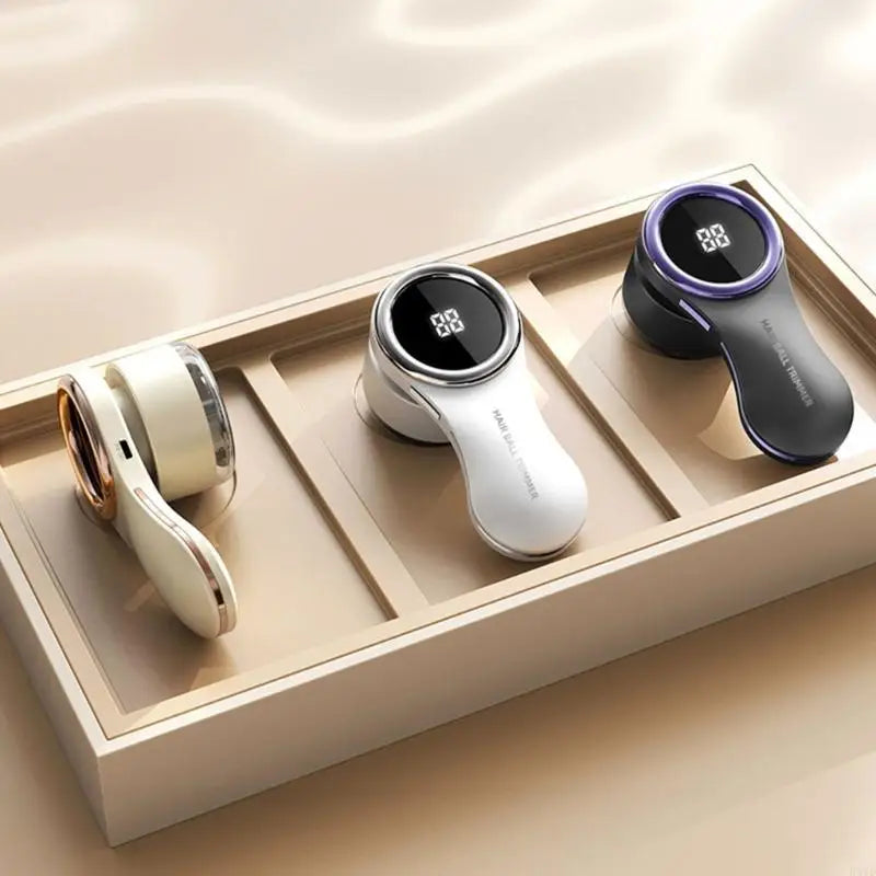 Rechargeable Fabric Shaver & Lint Remover Electric Hair Ball Trimmer for Clothes, Upholstery & Textiles