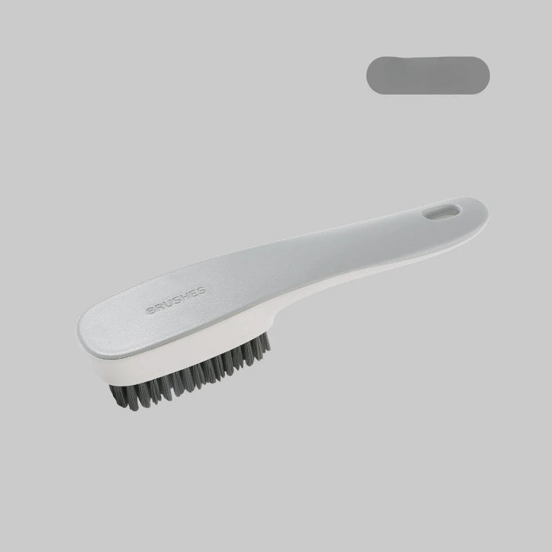 Multi-Functional Shoe Cleaning Brush – Plastic Handle Clothes Scrubber – Durable Bristles for Household, Laundry & Commercial Use – Stain Remover Tool