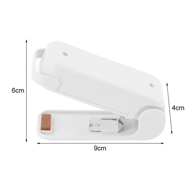 Mini Heat Bag Sealer – Portable Thermal Sealing Tool for Plastic Food Storage Bags