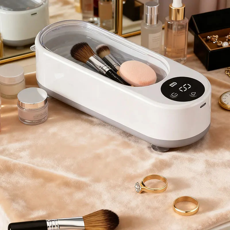 High-Frequency Ultrasonic Glasses Cleaner (Model 917) Wireless Multi-Purpose Cleaning Machine for Eyewear, Jewelry & Accessories