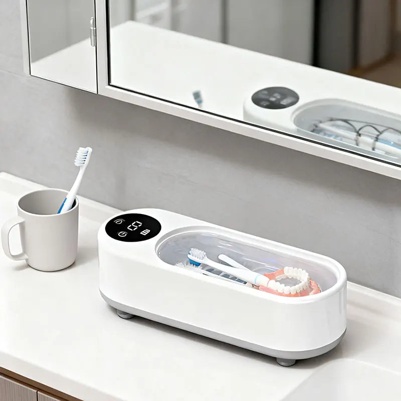 High-Frequency Ultrasonic Glasses Cleaner (Model 917) Wireless Multi-Purpose Cleaning Machine for Eyewear, Jewelry & Accessories